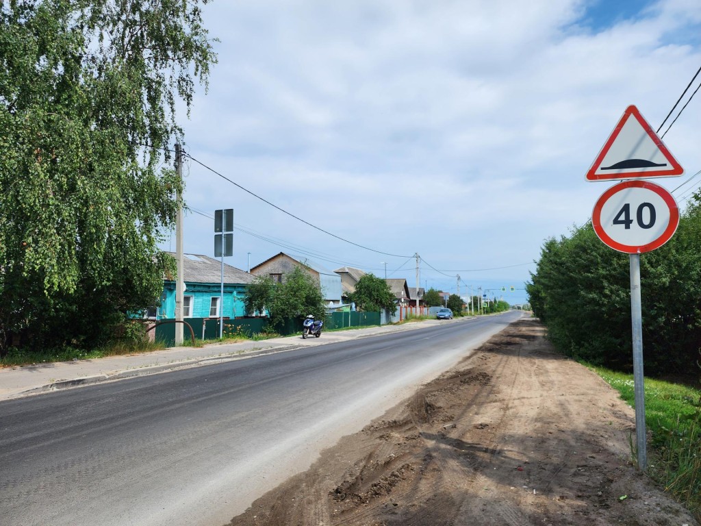 В селе Пирочи завершили ремонт центральной дороги