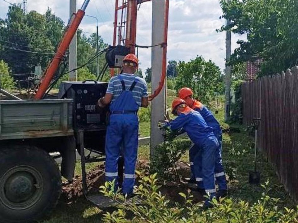 Почти километр новых сетей протянули в Ожерелье подмосковные энергетики