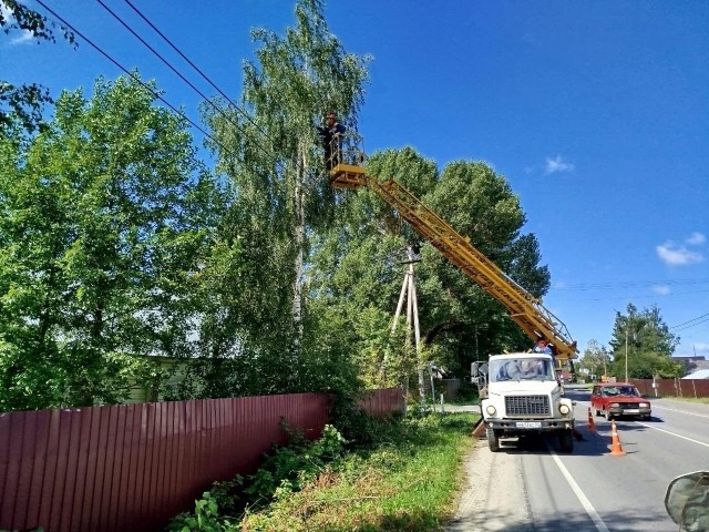 Более 100 домов частного сектора Шатуры обеспечили надежным электроснабжением