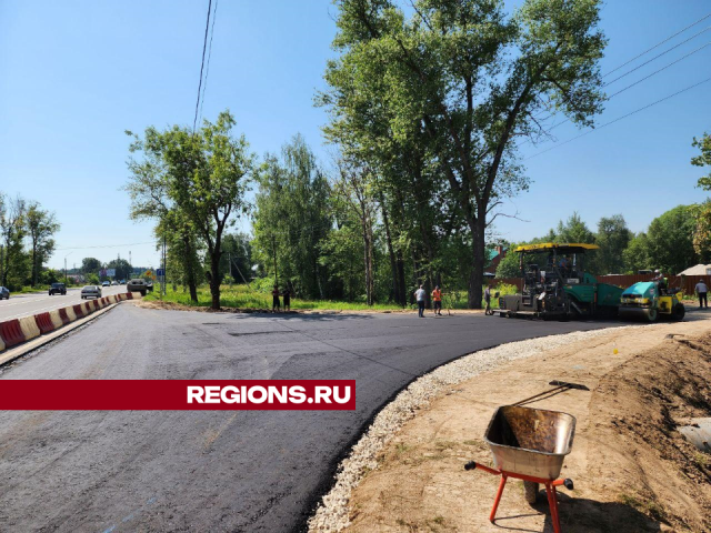 Более половины от плана дорожного ремонта выполнили в Чеховском округе