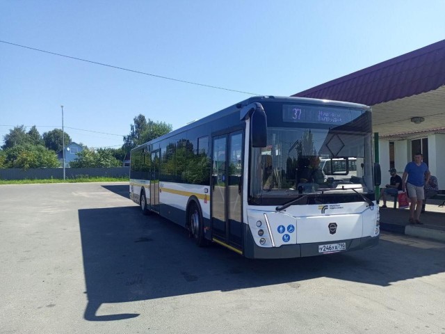 В Талдоме на междугородние рейсы вышли два новых автобуса