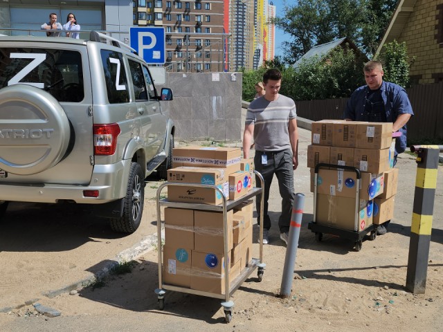 Волонтеры из Шаховской доставили гуманитарную помощь бойцам СВО