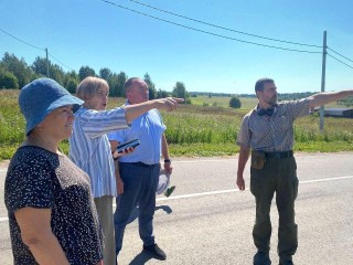 Указатели с названиями улиц установят в деревне Поповкино по просьбе жителей