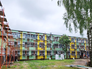 Капремонт школы в Серпухове завершен на три четверти