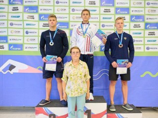 Пловец из Рузы завоевал бронзовую медаль на первенстве России по плаванию