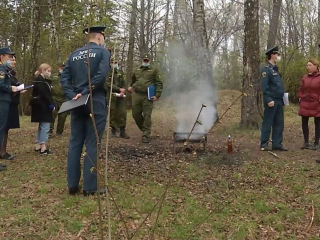 Жителям Ленинского округа напомнили, что пожароопасный сезон никто не отменял