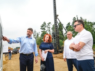 Андрей Воробьев: завершается первый этап строительства дороги до М-9 «Балтия» в Истре