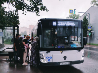 От микрорайона Заречный до Монина щелковцы смогут проехать на новых автобусах ЛиАЗ