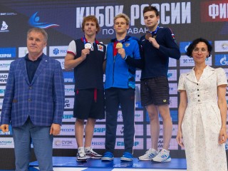 Подмосковный пловец стал обладателем золотой медали Кубка России