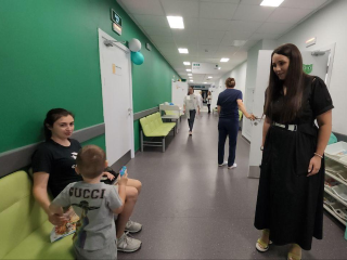 Мама маленького пациента новой поликлиники поделилась впечатлением о посещении