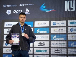 Подмосковный пловец Роман Акимов завоевал вторую медаль на Кубке России