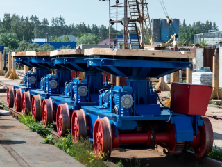 Слип для спуска кораблей на воду модернизируют на предприятии «Порт Коломна»