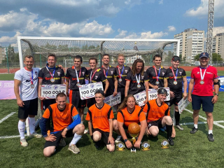 Дзержинские спортсмены взяли Кубок России по футболу среди слепых