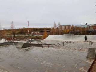 Вандалы разрисовали новый скейт-парк в Волоколамске