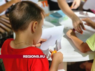 Для юных жителей Воскресенска провели мастер-класс по оригами