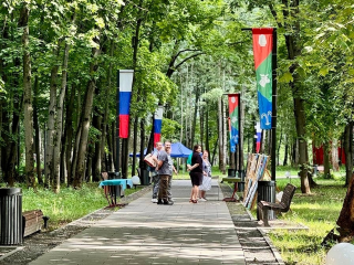 В Свердловском парке пройдет анимационная программа «Разноцветный паровозик»