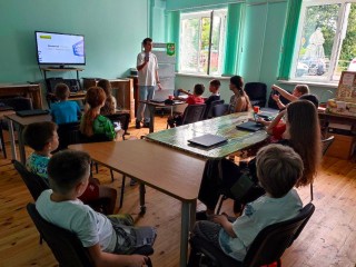В Тучковской библиотеке школьников обучили видеоблогингу