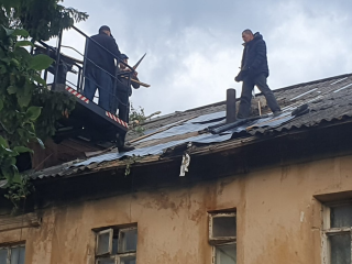 Новую крышу получат жители дома в Нестерово