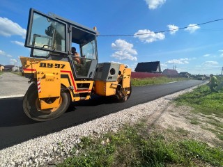 В деревне Назарьево начался ремонт автомобильных дорог