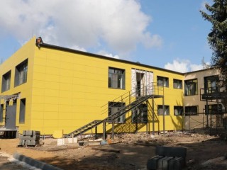 Капитальный ремонт детского сада при Гимназии № 1 в Рузе готов на 78%