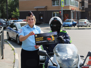 Полицейские Люберец напомнили, что сесть за руль скутера можно только с водительским удостоверением
