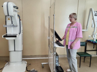 В поликлинике Рузы маммографию женщинам проводят на новом оборудовании