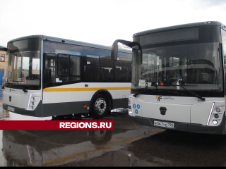 Два новых автобуса вышли на егорьевские маршруты