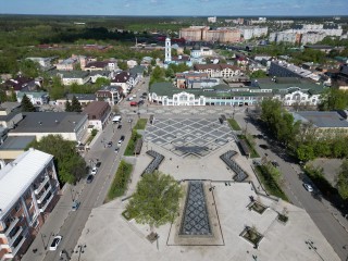 Главный фонтан Ногинска не выдержал подмосковной жары и сломался