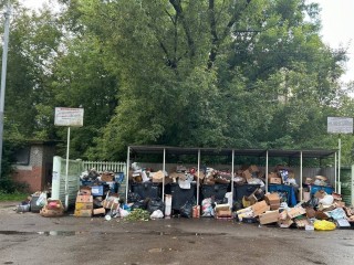 Мусор с Вокзальной улицы вывезен