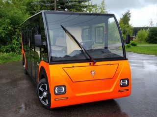 Первый экземпляр отечественного прогулочного электробуса выпустила компания из Дмитрова