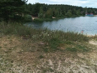 Территорию первого Голубого озера в Луховицах очистили от мусора по просьбам жителей
