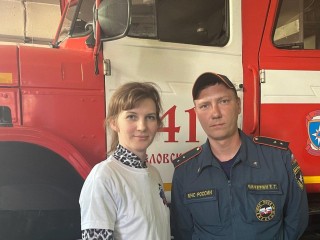 Школьники из Павловского Посада примерили на себя профессию пожарного
