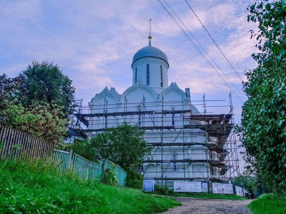 Реставрация Успенского собора в Звенигороде завершится в октябре