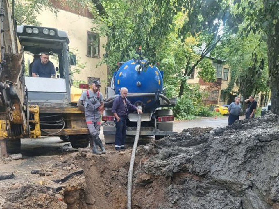 Несколько улиц в Красногорске остались без воды и света