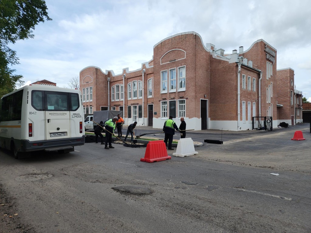 Новая парковка и зеленые насаждения появятся у Зимнего театра в Орехово-Зуеве