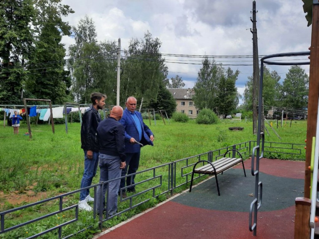 В Талдоме в микрорайоне Юбилейный по просьбам жителей приведут в порядок детскую площадку