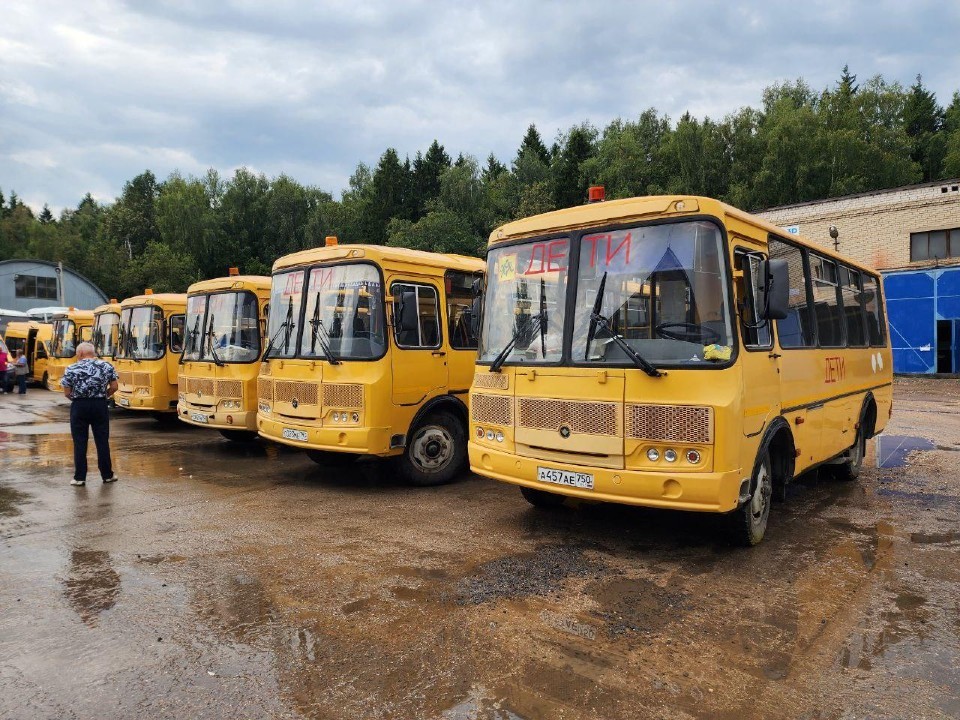 Госавтоинспекторы проверили школьные автобусы в Солнечногорске перед началом учебного года