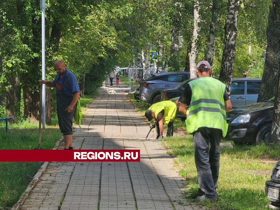 Улицы Макаренко и Березняка убрали от мусора, листьев и пыли