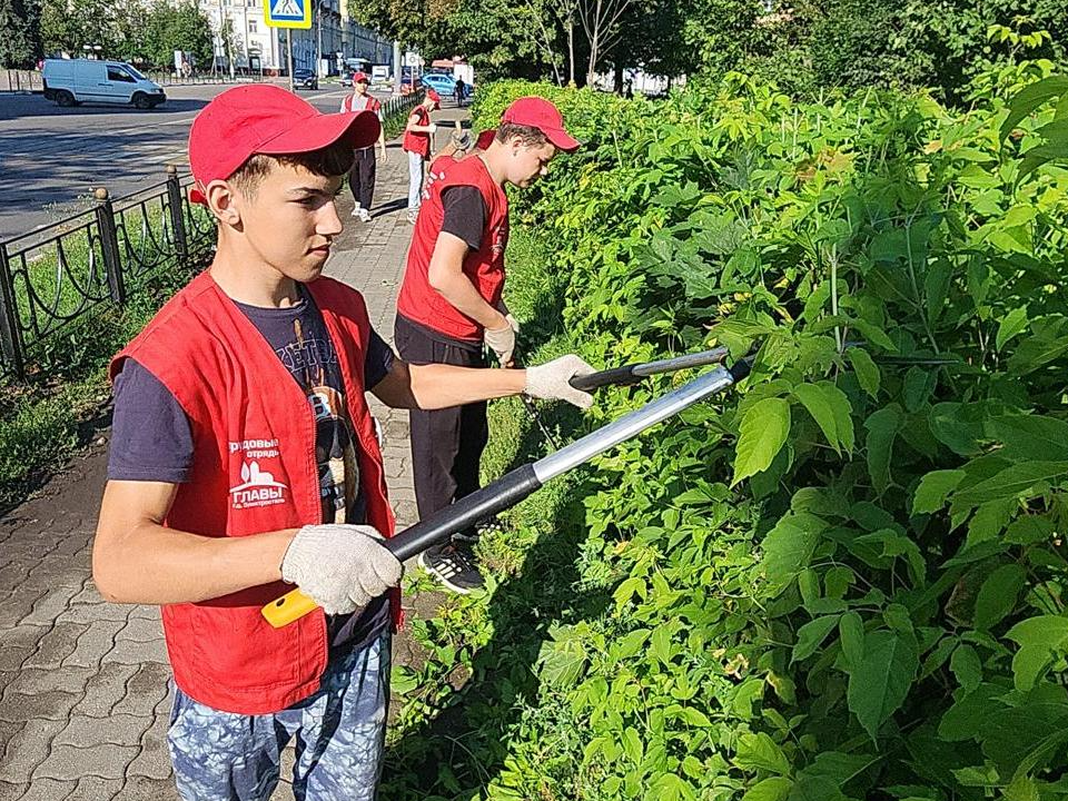 Трудовые отряды главы за сезон собрали в Электростали 110 кубометров мусора