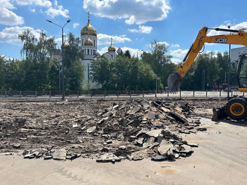 До завершения реконструкции площади Ленина осталось меньше двух месяцев