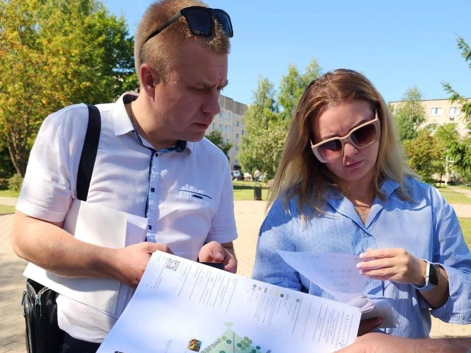 В поселке Колюбакино обезопасят вход на детскую площадку на время благоустройства сквера