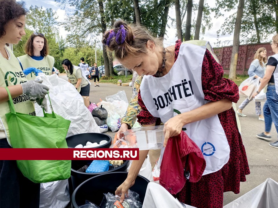 Батарейки, зубные щетки, блистеры от таблеток: жители Щелкова собрали вторсырье