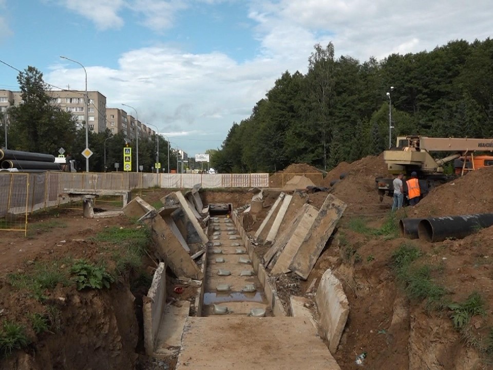 Трубы большого диаметра поступили в Дубну для масштабной модернизации теплосетей