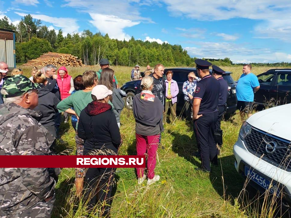 Замглавы округа: незаконные работы в д. Ильятино приостановлены, полиция разбирается в ситуации