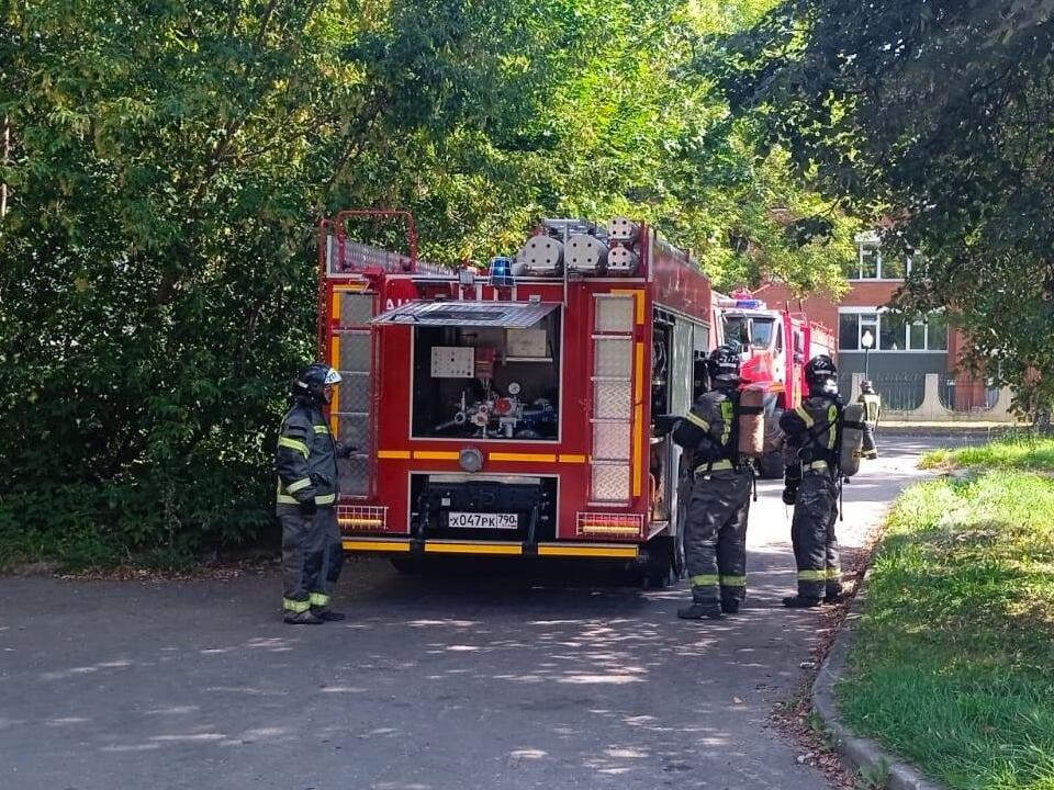 В щелковской городской поликлинике потушили условный пожар