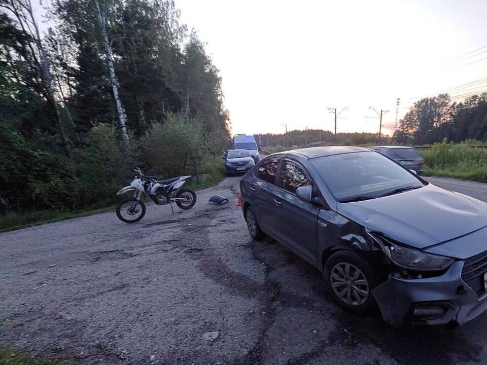 В Орехово-Зуеве поездка к «Родничку» для хозяина «железного коня» закончилась госпитализацией