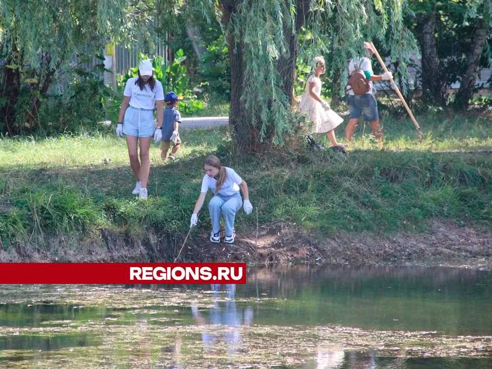 В пятницу в Егорьевске волонтеры и жители приведут в порядок береги реки Гуслица