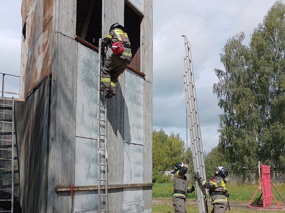 В Луховицах выбрали лучшее пожарное отделение