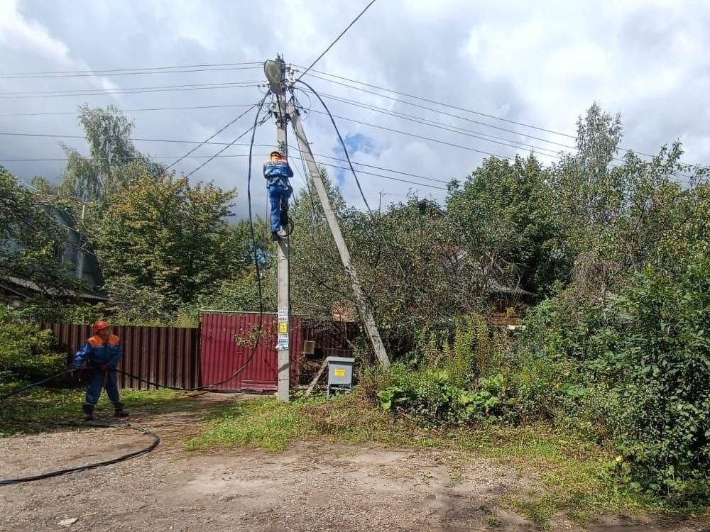 В четверг в егорьевских деревнях Починки и Верейка временно отключат свет