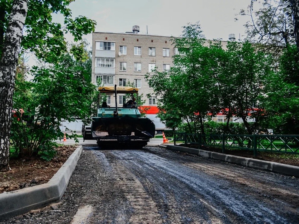 В Мытищах завершили благоустройство восьми дворовых территорий